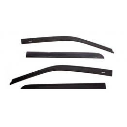 AVS For Ford F-150 Supercrew 2009-2014 Low Profile Ventvisor Window Deflectors 4pc (TLX-avs774011-CL360A70)