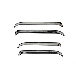 AVS For Buick Lesabre 1977-1985 Ventshade Front & Rear Window Deflectors | 4pc | Stainless (TLX-avs14106-CL360A70)