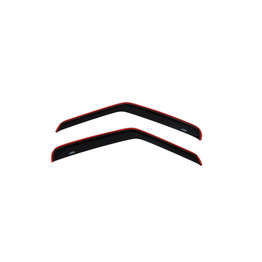 AVS For Ford E-150/E-350 Econoline Club 1992-2006 Wagon Ventvisor In-Channel | Window Deflectors 2pc Smoke (TLX-avs92077-CL360A75)