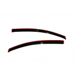 AVS For Toyota Yaris Coupe 2007-2011 Ventvisor In-Channel Window Deflectors 2pc | Smoke (TLX-avs192916-CL360A70)