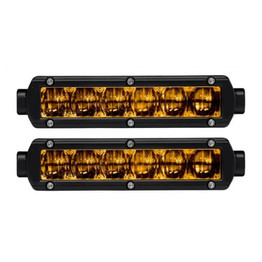 Rigid-Industries Fog Light DOT/ SAE SR-Series Pro | 6in | Selective Yellow | Pair