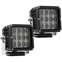 Rigid-Industries Diffused Beam Lights | LED | D-XL Series Pro | Specter | Set of 2