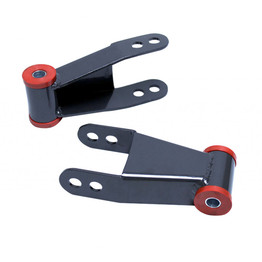 MaxTrac Shackles For GMC Sierra 1500 1999-2019 | Rear Lowering | 2in | 2WD/4WD