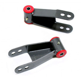 MaxTrac Shackles For Nissan Titan 2004-2021 | Rear Lowering | 2in | 2WD/4WD
