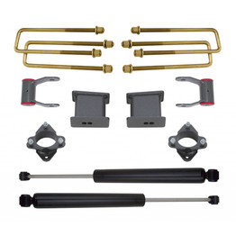 MaxTrac Suspension Lift Kit For GMC Sierra 1500 2016 17 2018 | Rear | 4in | w/Stamped Steel/Aluminum | 2WD
