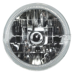 Oracle Headlight For Cadillac Eldorado 1953 54 55 56 57 1958 | Pre-Installed Lights | 7 in. | Sealed Beam - UV/Purple Halo