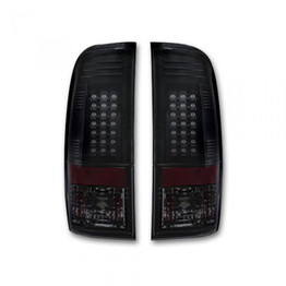 Recon Tail Lights For Ford F-150 1997-2004 Driver or Passenger Side LED Straight Style Smoke Lens