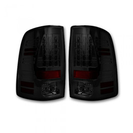 Recon Tail Lights For Dodge Ram 1500/2500/3500 2013-2018 Driver and Passenger Side | Pair | LED | Smoked
