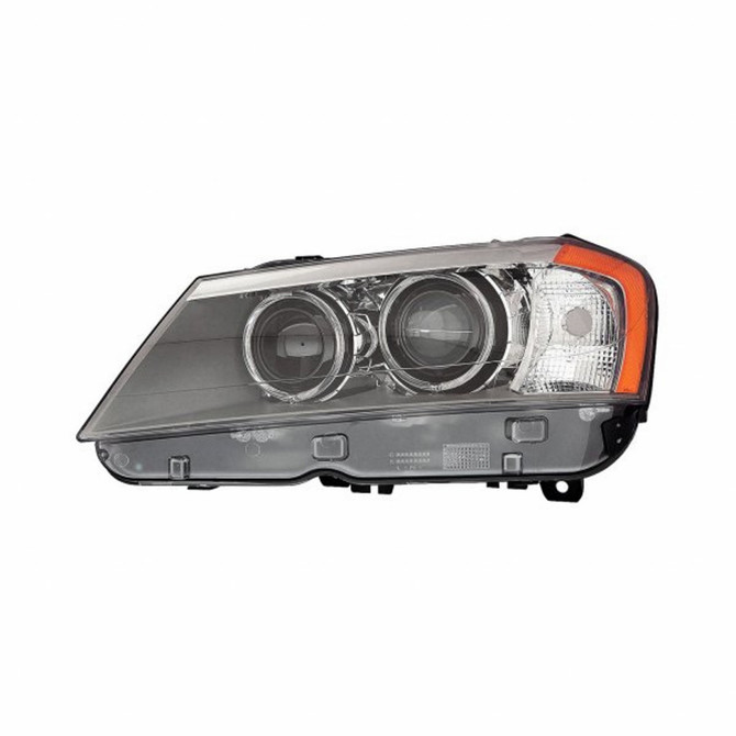 For BMW X3 11-14 Headlight Unit XENON W/O ADAPTIVE Headlight DOT Certified Driver Side Replaces BM2502172 (CLX-M1-343-1153LMUFHM2)