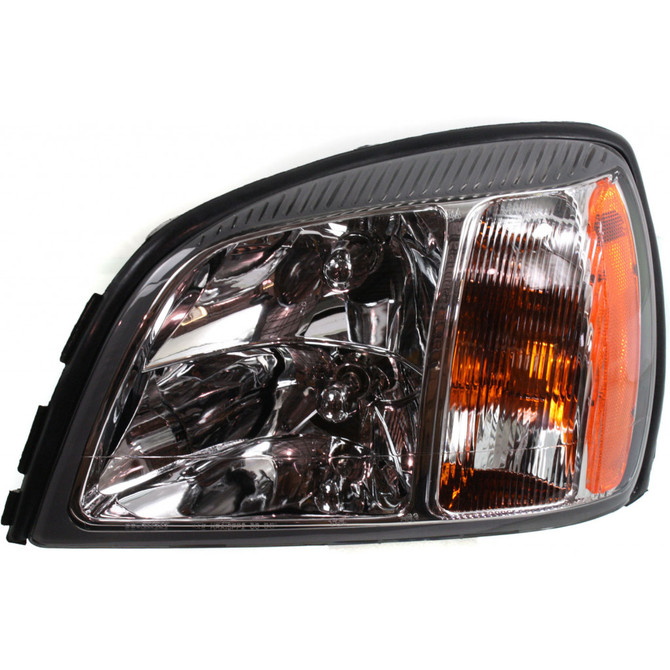 CarLights360: For Cadillac DeVille Headlight Assembly 2000 2001 2002 Driver Side w/ Bulbs DOT Certified Replacement For GM2502208 (CLX-M0-20-5856-00-1-CL360A1)