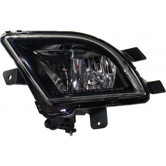 CarLights360: For Volkswagen Jetta Fog Light Assembly 2015 16 17 2018 Driver Side | DOT Certified | VW2592126 (CLX-M0-19-6124-00-1-CL360A1)