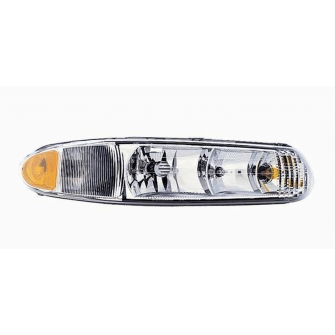 For Buick Century Headlight Assembly 1997-2005 Passenger Side Lens and Housing Only CAPA Certified GM2503182 | 19244638 (CLX-M0-20-5197-01-9)