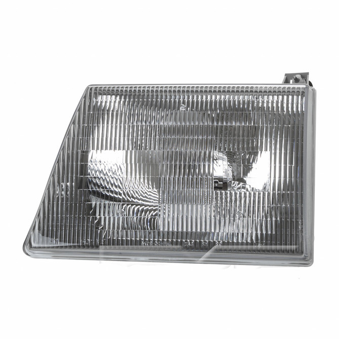 CarLights360: For Ford E-350 Super Duty Headlight Assembly 2004-2007 Driver Side FO2502153 (CLX-M0-20-3075-90-CL360A10)