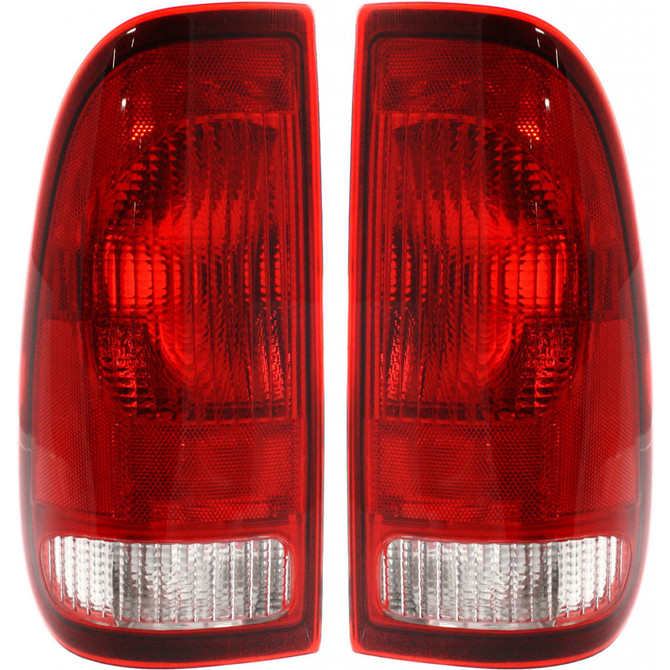 CarLights360: For 1997 - 2004 Ford F-150 Tail Light Assembly Driver and Passenger Side CAPA Certified - Replaces FO2800117 FO2801117 (Extended Cab Pickup; Styleside ; Standard Cab Pickup; Styleside) (PLX-M0-11-3190-01-9-CL360A2)