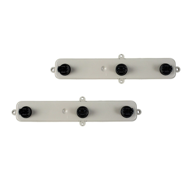 Carlights360 For Dodge Ram 2500 2003 04 05 06 2007 Tail Light Circuit Boards Driver and Passenger Side | Pair | Replacement For CH2814101 | 55077346AA