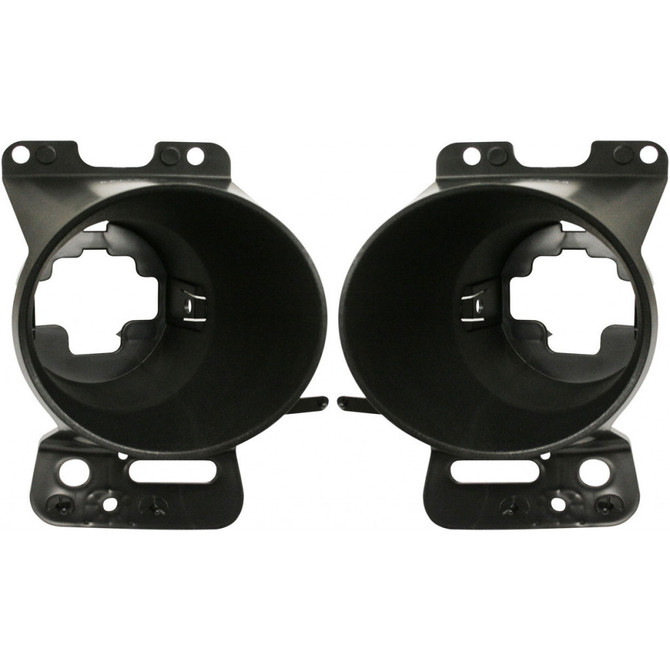 Karparts360 Replacement For Lin-coln Ma-rk LT Foglight Housing 2006 2007 2008 Pair Driver and Passenger Side Replaces FO2600101 + FO2601101 (PLX-M1-329-1701L-UD-CL360A2)