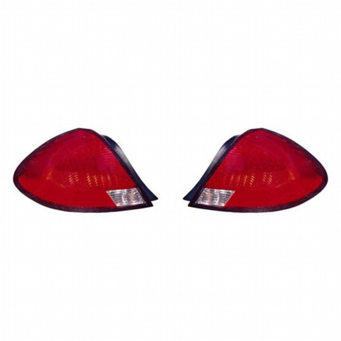 CarLights360: For Ford Taurus Tail Light 2003 Pair Driver and Passenger Side For FO2800193 + FO2801193 (PLX-M1-329-1903L-US-2-CL360A1)