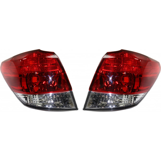 CarLights360: For Subaru Outback Tail Light 2010 11 12 13 2014 Pair Driver and Passenger Side DOT Certified Replaces SU2804105 + SU2805105 (PLX-M1-319-1921L-UF-CL360A1)