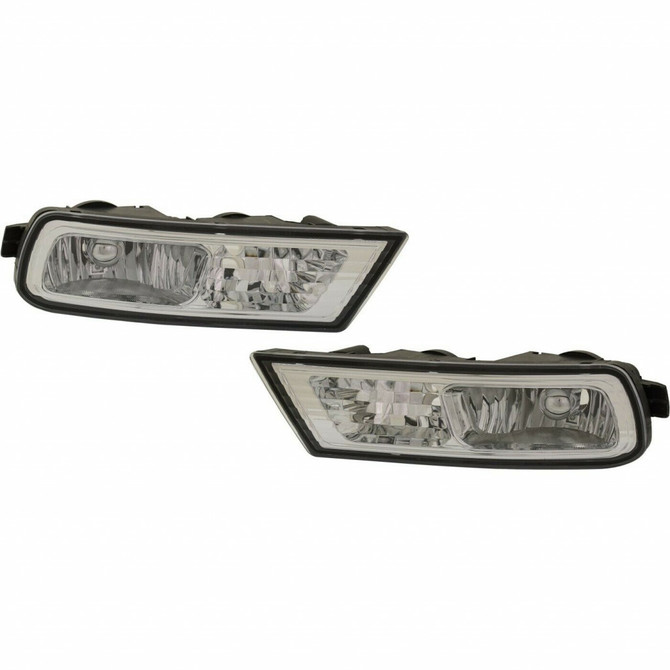 CarLights360: For Acura MDX Fog Light 2010 11 12 2013 Pair Driver and Passenger Side Replaces AC2594101 + AC2595101 (PLX-M1-326-2008L-US-CL360A1)