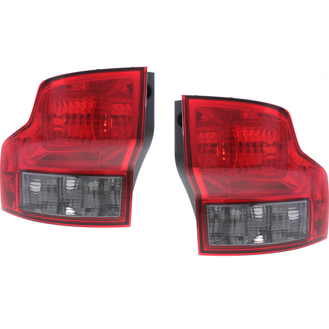 CarLights360: For Honda Element Tail Light 2009 2010 2011 Pair Driver and Passenger Side Replaces HO2818144 + HO2819144 (PLX-M1-316-1990L-US1-CL360A1)