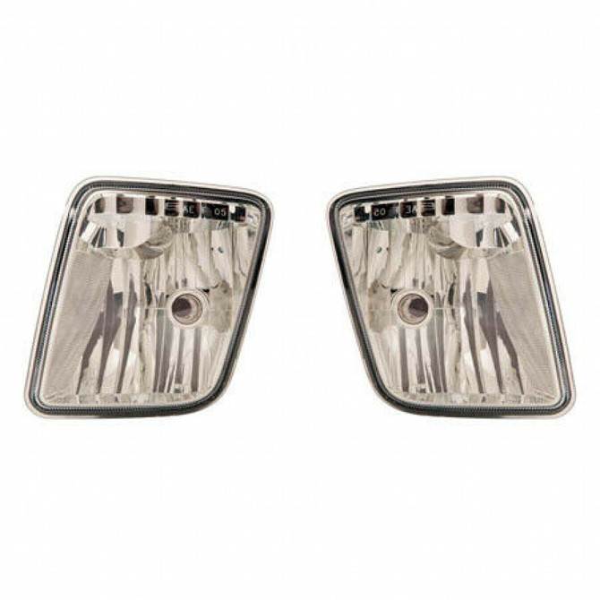 CarLights360: For Mercury Mariner Fog Light 2005 - 2011 Pair Driver and Passenger Side W/ Bulbs Replaces FO2594103 | FO2595103 (PLX-M1-330-2019L-AS-CL360A2)
