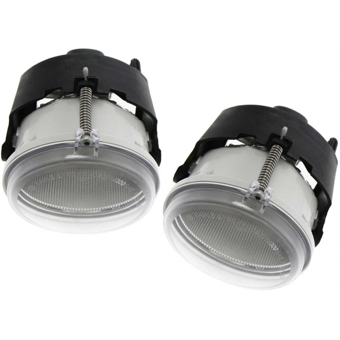 CarLights360: For Dodge Nitro Fog Light 2007 08 09 2010 Driver and Passenger Side | Pair | DOT Certified | Replacement For CH2592137 + CH2592137
