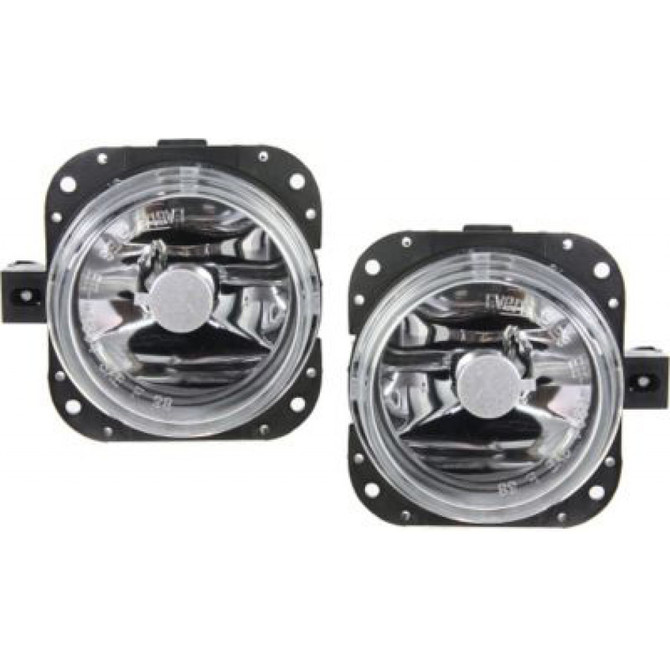 For 2006-2007 Ford Focus Fog Lights Driver and Passenger Side | Pair | w/Appearance Pkg FO2594102 | 3W3Z15200AB, 3W3Z15200AB