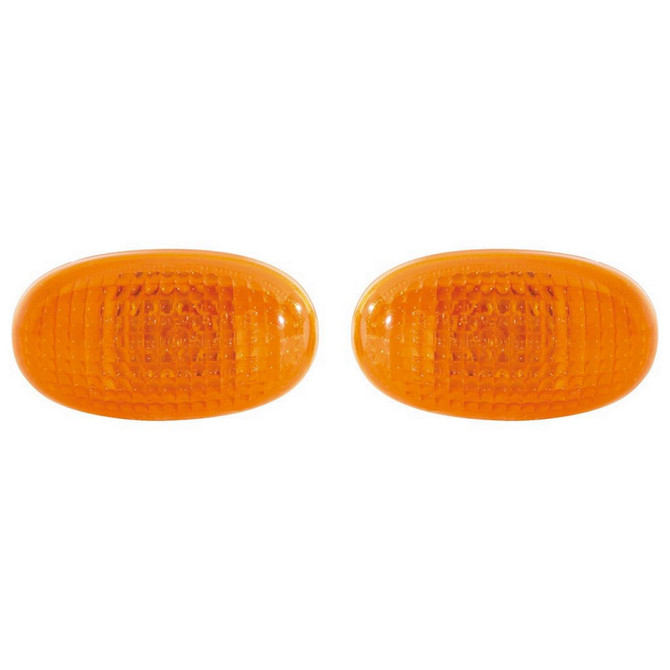 CarLights360: For Chevy Aveo Side Marker Light 2004 Pair Driver and Passenger Side w/ Bulbs DOT Certified Replaces GM2530131 GM2530131 (PLX-M1-334-1418N-AF-CL360A1)