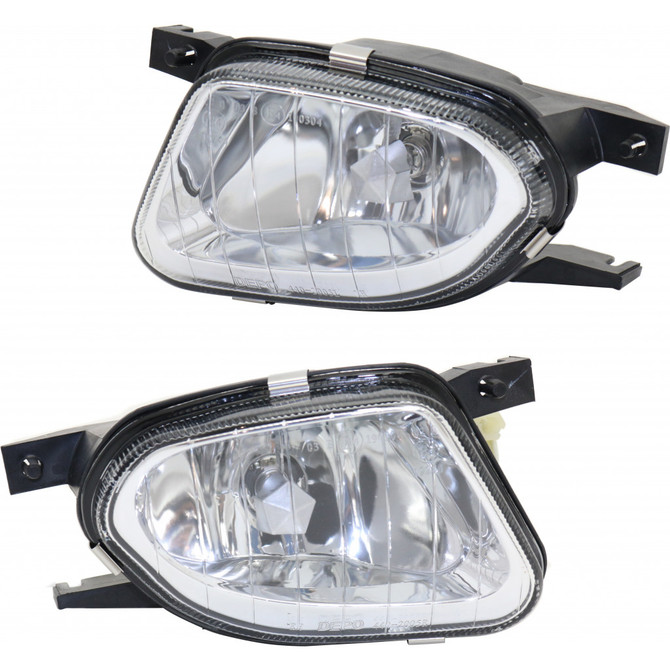 CarLights360: For Mercedes-Benz Sprinter 2500 Fog Light 2010 11 12 2013 Driver and Passenger Side Pair For MB2592125 + MB2593125 (PLX-M1-439-2005L-AQN1-CL360A1)