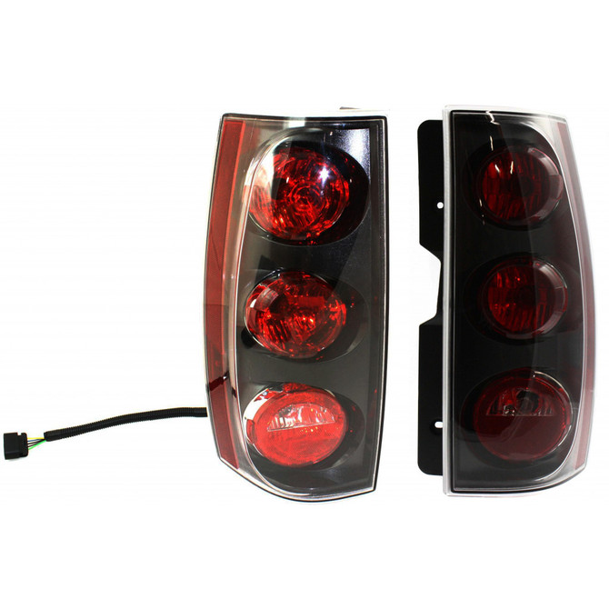 CarLights360: For GMC Yukon XL 1500 Tail Light 2007 08 09 10 2011 Driver and Passenger Side Pair DOT Certified GM2800215 + GM2801215 (PLX-M1-334-1937L-AF-CL360A2)