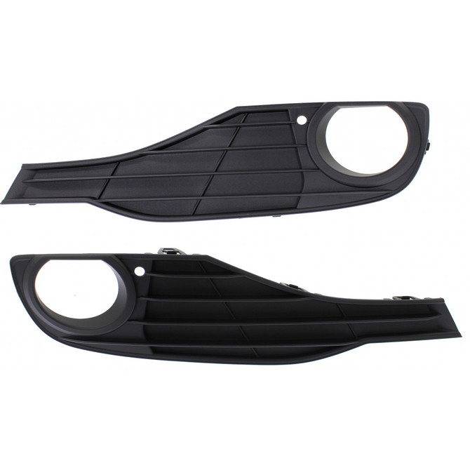 CarLights360: For BMW 320i Fog Light Bezel Cover 2012 13 14 2015 Pair Driver and Passenger Side Replaces BM1038120 + BM1039120 (PLX-M1-443-2505L-UD-CL360A1)