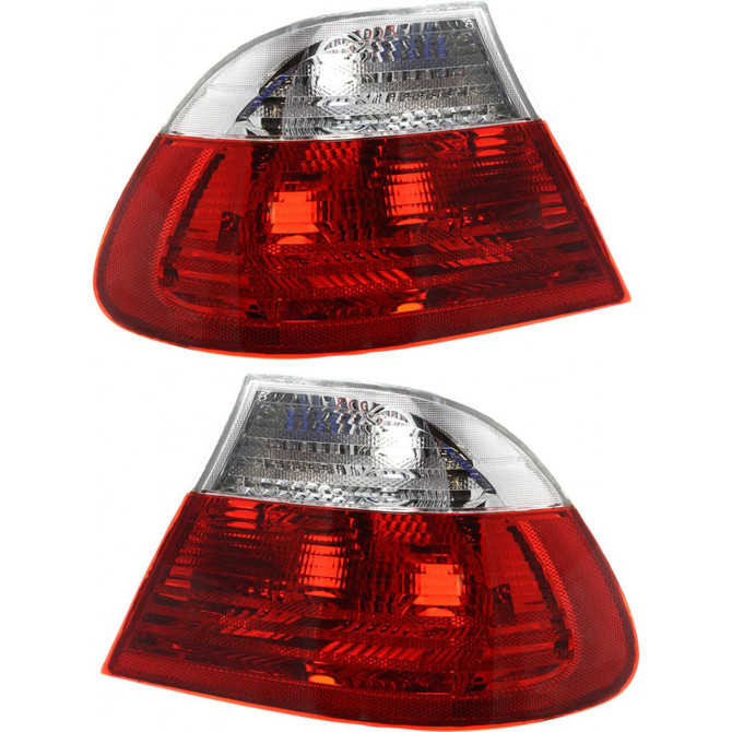 CarLights360: For BMW 323i Tail Light 2000 Driver and Passenger Side Pair For BM2800108 + BM2801108 (PLX-M1-443-1907L-UQ-CR-CL360A1)