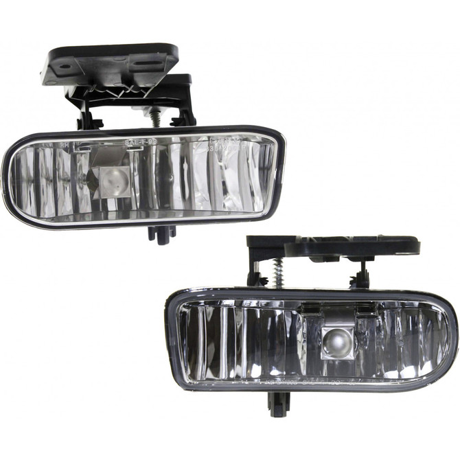 CarLights360: For GMC Yukon Fog Light 2000-2006 Driver and Passenger Side Pair DOT Certified GM2592110 + GM2593110 (PLX-M1-334-2002L-AF-CL360A1)