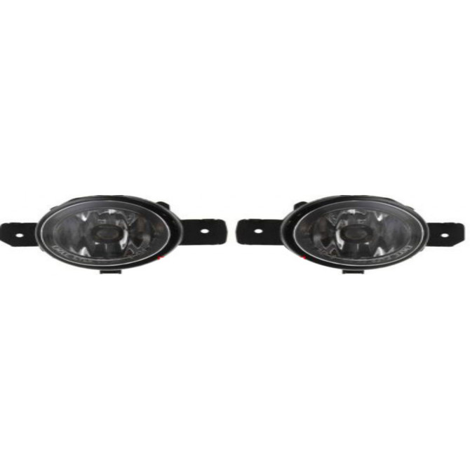 CarLights360: For Infiniti JX35 Fog Light 2013 Pair Driver and Passenger Side w/ Bulbs DOT Certified Replaces NI2592122 + NI2593122 (PLX-M1-550-2008L-AF-CL360A2)