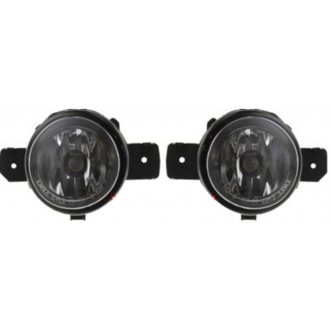 CarLights360: For Nissan Sentra Fog Light 2013-2018 Pair Driver and Passenger Side w/ Bulbs DOT Certified Replaces NI2592122 + NI2593122 (PLX-M1-550-2008L-AF-CL360A13)