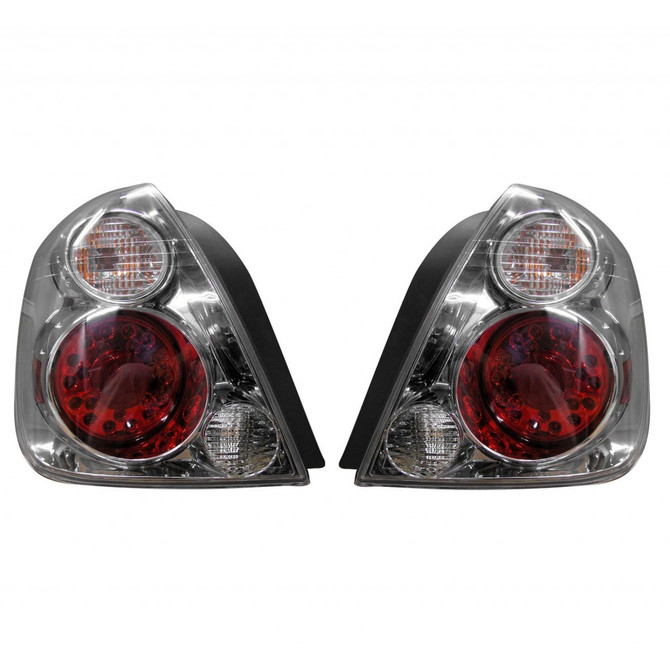 For Nissan Altima 2002-2006 Tail Light LED G.M Red/White Lens Driver and Passenger Side (CLX-M1-314-1938PXAS7)