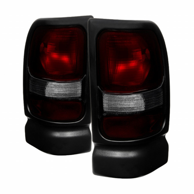 Xtune For Dodge Ram 1500 94-01 Tail Lights Pair ALT-JH-DR94-OE-RSM | 9029813