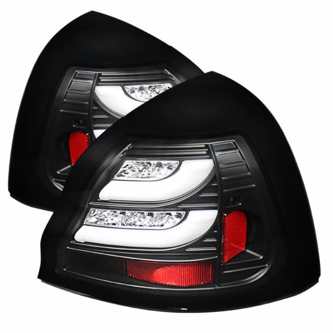 Spyder For Pontiac Grand Prix 2004-2008 LED Tail Lights Pair Light Bar Black | 5075581