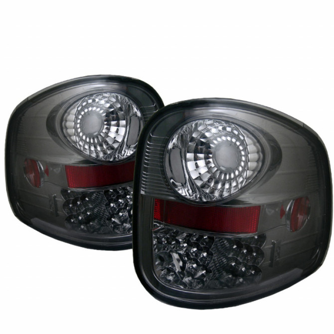 Spyder For Ford F-150 1997-2003 LED Tail Lights Pair Smoke ALT-YD-FF15097FS-LED-SM | 5003447