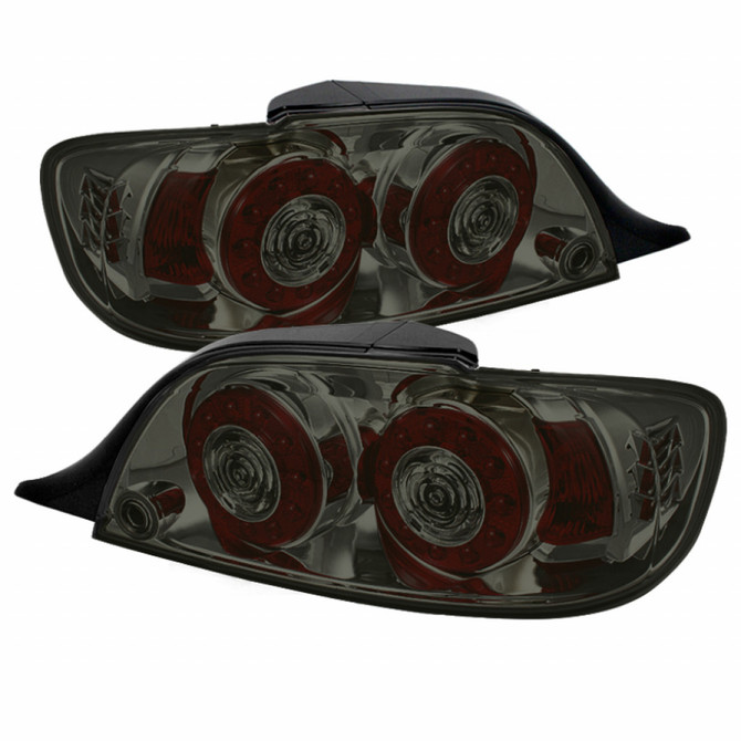 Xtune For Mazda Rx-8 2004-2008 Tail Lights Pair LED Smoke ALT-ON-MRX804-LED-SM | 5081216