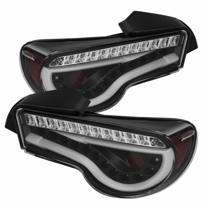 Spyder For Subaru BRZ 2013-2016 LED Tail Lights Pair Light Bar Black | 5072009