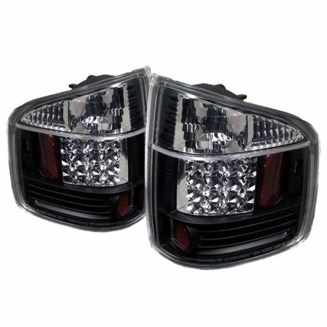 Spyder For Isuzu Hombre 1996-2000 LED Tail Lights Pair Black ALT-YD-CS1094-LED-BK | 5001917