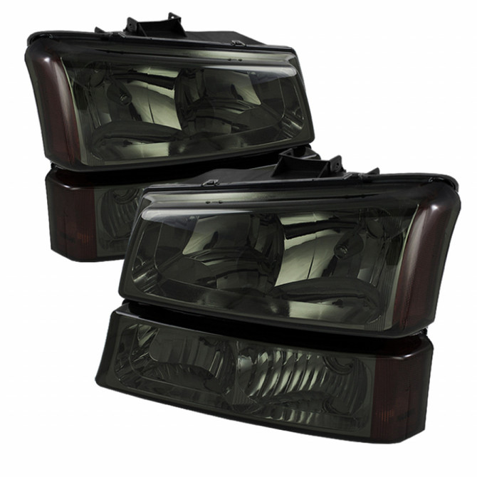 xTune For GMC Sierra 1500/2500 HD 2003-2006 Crystal Headlight Pair Pair | 5064523