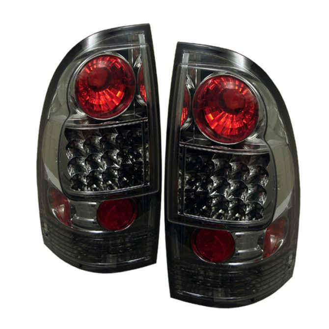 Spyder For Toyota Tacoma 2005-2015 Tail Lights Pair LED Smoke ALT-YD-TT05-LED-SM | 5007957