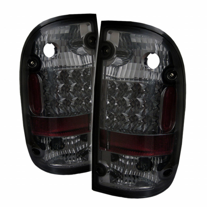 Spyder For Toyota Tacoma 1995-2000 Tail Lights Pair LED Smoke ALT-YD-TT95-LED-SM | 5008039