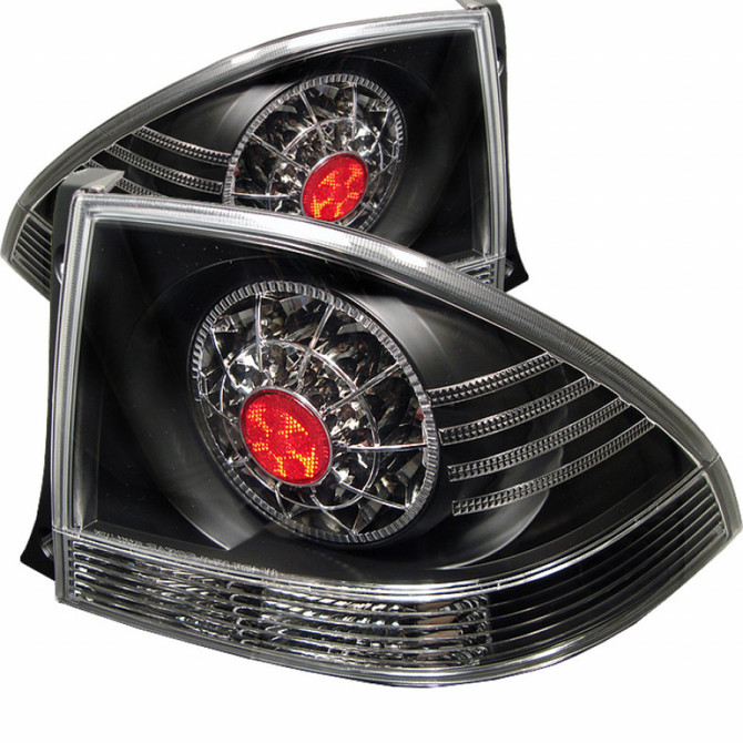 Spyder For Lexus IS 300 2001-2005 Tail Lights Pair LED Black ALT-YD-LIS300-LED-BK | 5005809