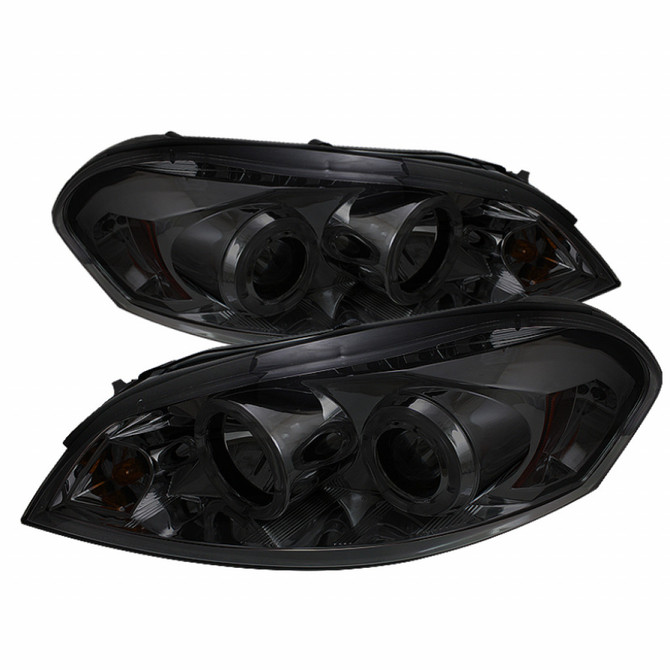 Spyder For Chevy Malibu 2009 Projector Headlights Pair LED Halo LED Smoke | 5031723