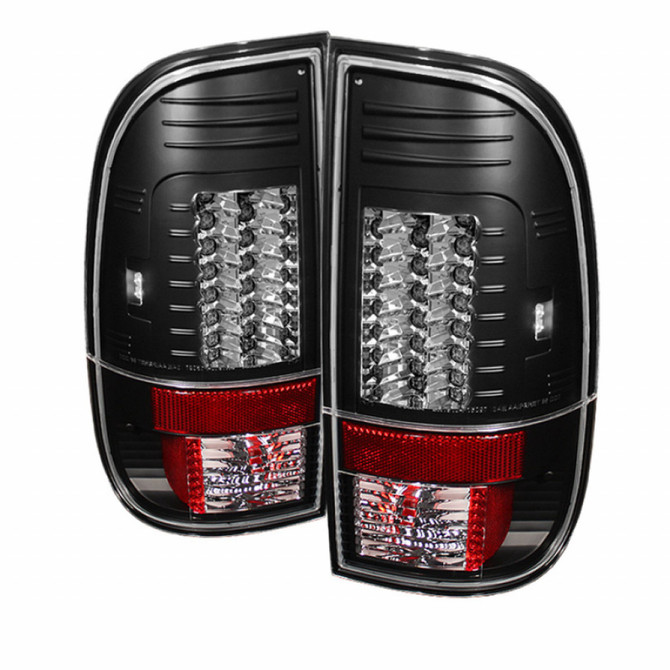 Spyder For Ford F-150 Styleside 1997-2003 Tail Lights Pair | Version 2 | LED | Black | 5029133