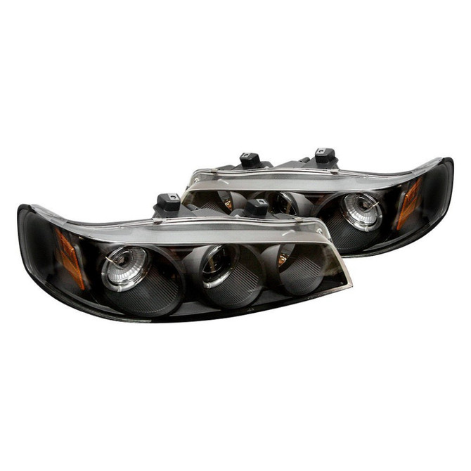 Spyder For Honda Accord 1994-1997 1PC Projector Headlights Pair LED Halo Black | 5010698