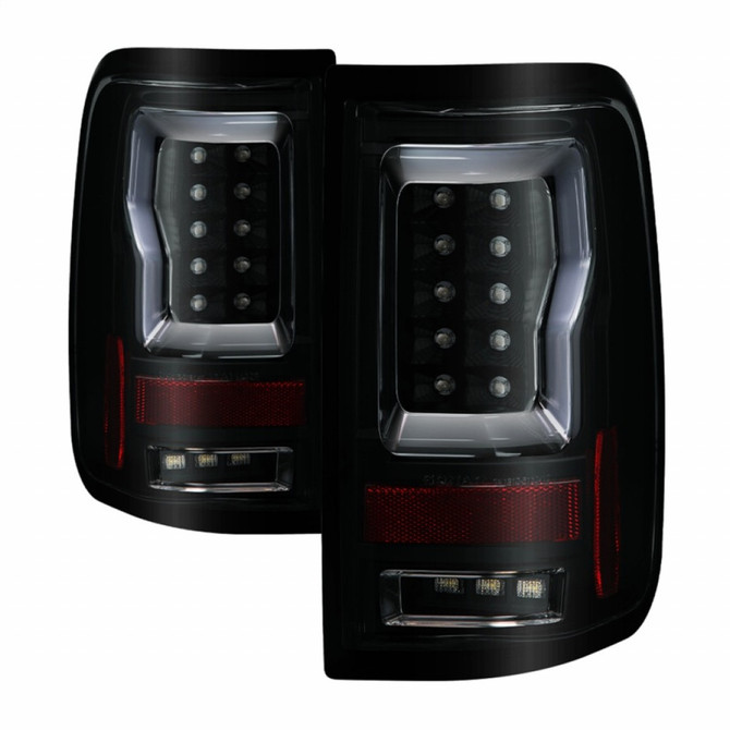 Spyder For Ford F-150 2004-2008 Styleside Tail Light Pair | V2 | LED | Black Smoke | 5084187